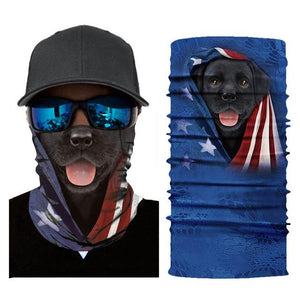 American Puppy Face Scarf - DOGSTROM