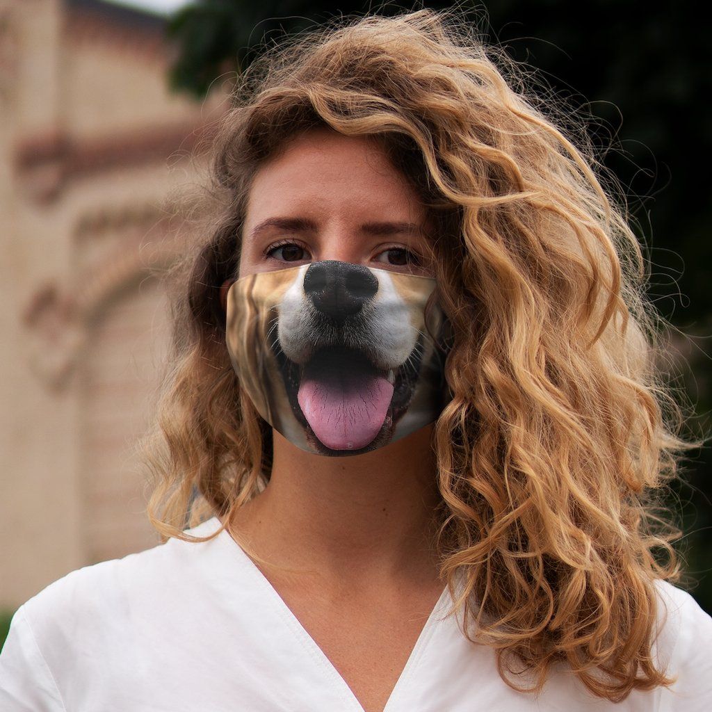 Beagle Reusable Face Mask - DOGSTROM