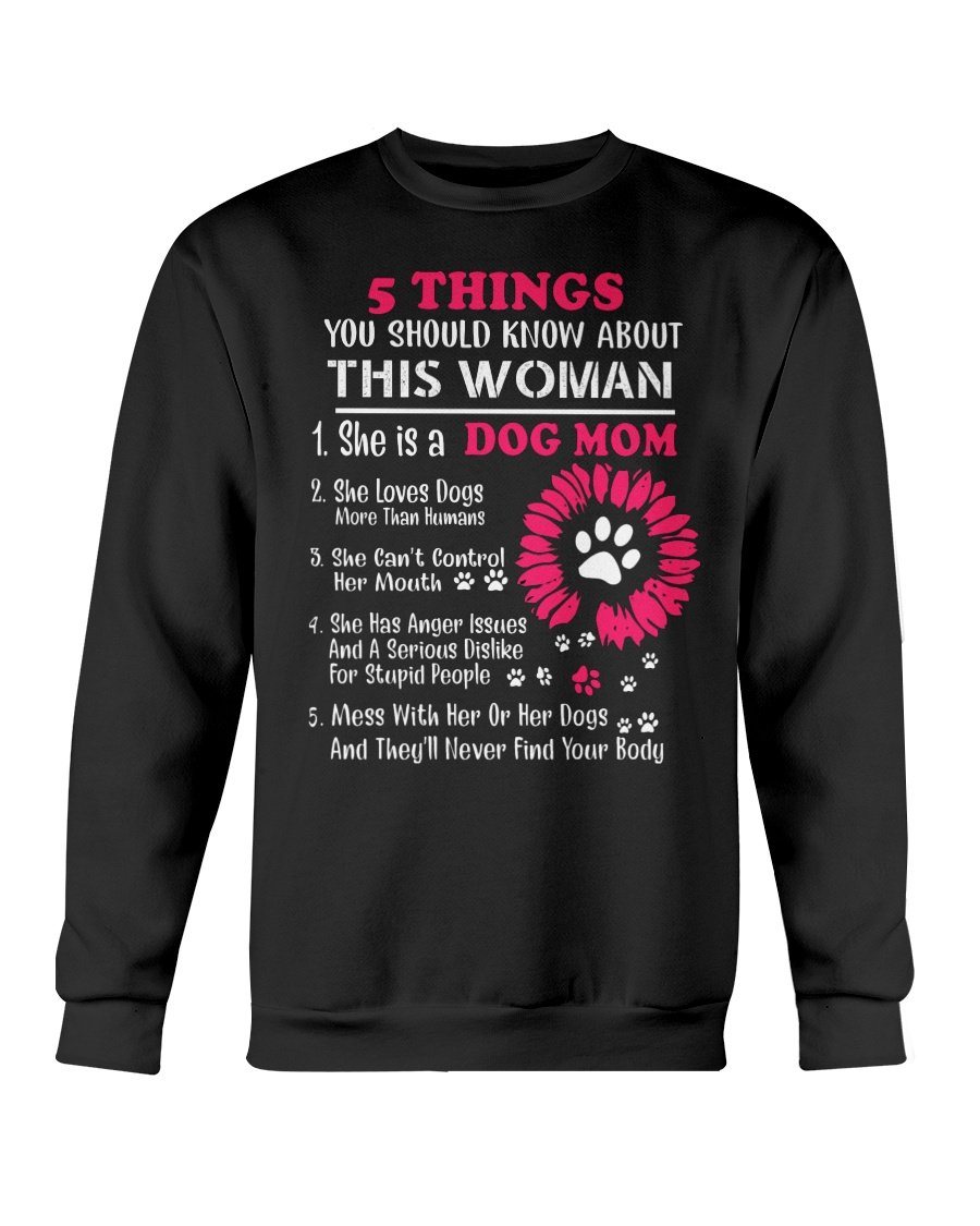 DOG MOM - CREWNECK - DOGSTROM