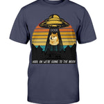 DOGE TO THE MOON TEE - DOGSTROM