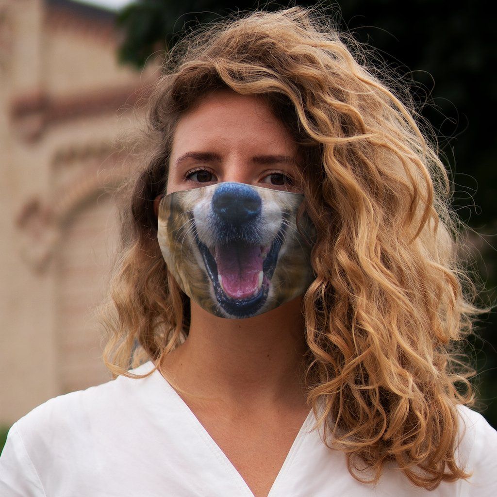 Golden Retriever Reusable Face Mask - DOGSTROM