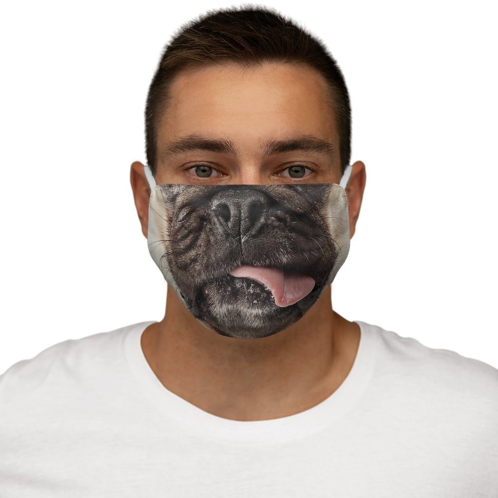 Pug Love Reusable Face Mask - DOGSTROM